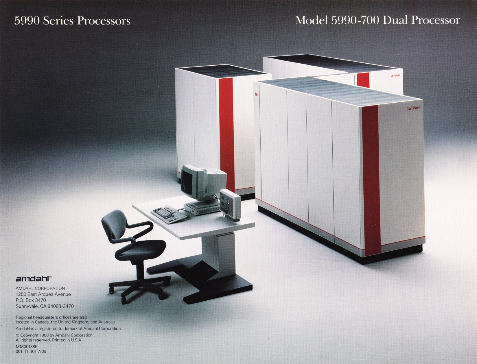 Ad copy for another Amdahl product