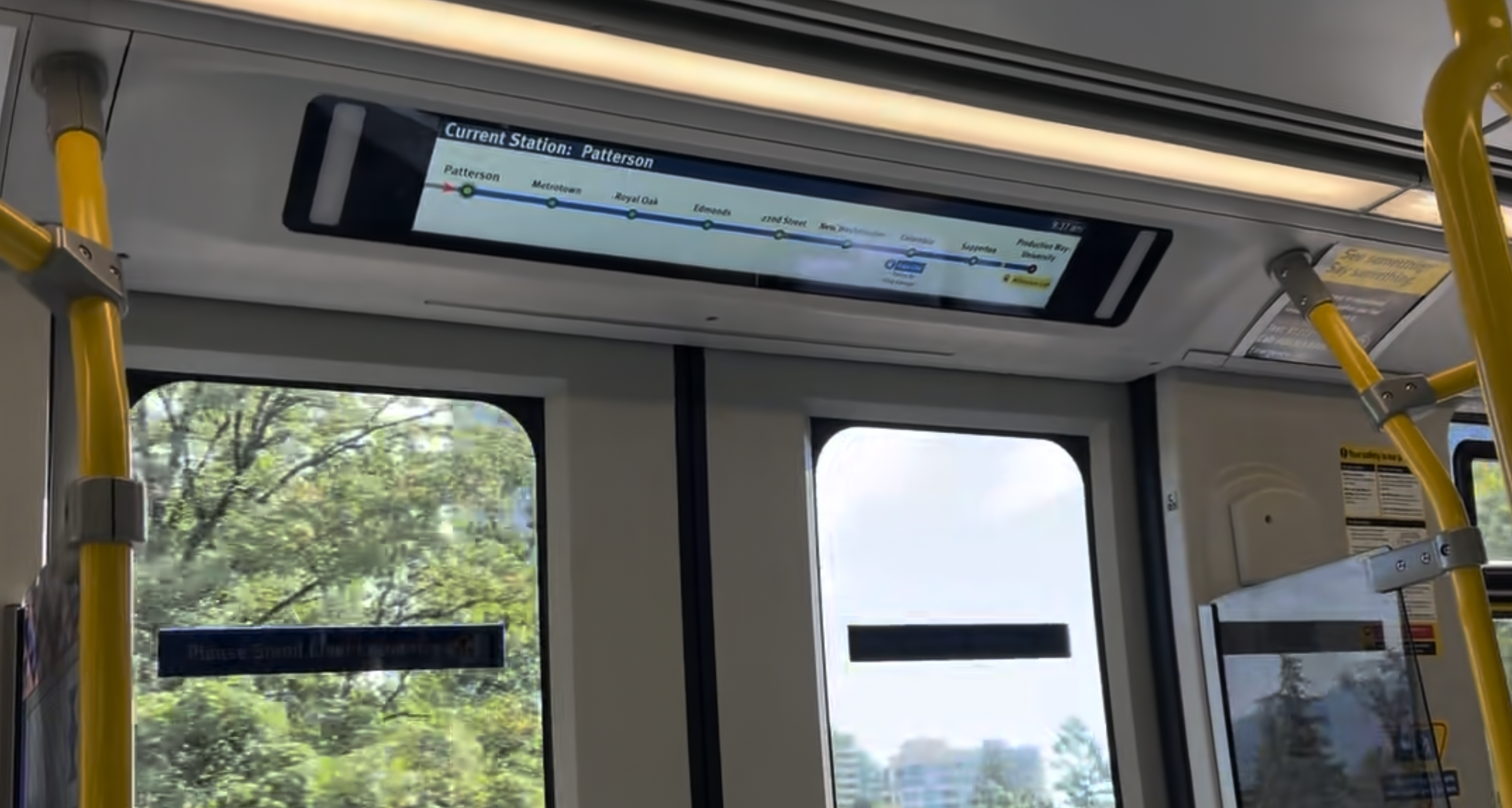 Interior of a Mark V showing the next station
